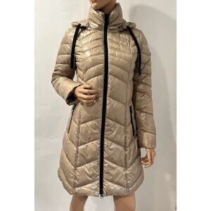 sam edelman puffer jacket Tan Color Size XS